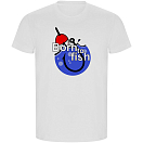 Купить Kruskis CA66900301K046 Футболка с коротким рукавом Born To Fish Hook ECO Белая White L 7ft.ru в интернет магазине Семь Футов
