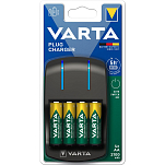 Varta 38661 Plug 4x 2100mAh Mignon AA Аккумуляторы Черный Black