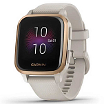 Garmin 010-02426-11 Venu SQ Music Edition Часы Бежевый  Gold Rose / Light Sand
