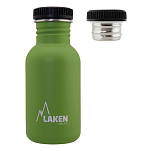 Laken BSA50VO Basic 500ml Крышка резьбы Зеленый Kakhi