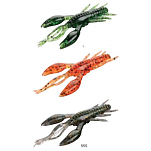 Mikado PMCF-10-555 Cray Fish Raczek Мягкая Приманка 100 мм 10 г Многоцветный 555