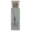 Купить Colossus 8701003 Rig Treble 80 Cm Крюк Золотистый  55 Kg 3/0  7ft.ru в интернет магазине Семь Футов
