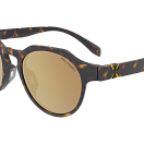 Спортивные очки HILX Feral Matt Demi / Gold Mirror Polarized Lens, hfr05105-frpgd2