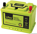 Литиевый аккумулятор для бортового оборудования Lifos 68 LiFePO4 IP54 12,8 В 68 Ач 257,5 х 175 х 190 мм, Osculati 12.470.01