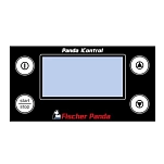 Fischer panda nrr-4065-nrr NRR-4065 Icontrol 2 Экран Black 30x20x10