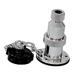 Euromarine 000692 3A 12V 3 столбы Водонепроницаемый затыкать Silver / Black
