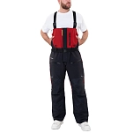 Graff 719-o-b-4-m-176/182 брюки с бретелями Warmguard Winter 719-O-B-4 Black / Red 65x50x5