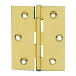 Borsani angelo 4949078 35x40x1.5 mm Полированная петля для буклета Золотистый Silver