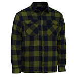 Kinetic H201-033-M-UNIT Рубашка с длинным рукавом Logo Зеленый Olive M