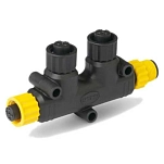 Ancor dan-741 Т-образный разъем для сетей NMEA2000 на 2 направления Black / Yellow 20x15x5