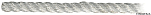 Трехпряндный крученый трос из белого полиэфира 100 м диаметр 16 мм, Osculati 06.440.16