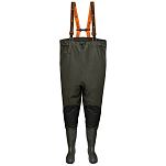 Mikado UMS06-46 Premium Strong Грудь Вейдерс Серый Dark Green EU 46 