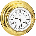 Часы-иллюминатор механические с боем Barigo Columbus 1641MS 220x70мм Ø150мм из полированной латуни