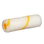 Oem marine ROTA53-320-501 Капельный пенопластовый валик с ручкой Бежевый White / Yellow 100 mm