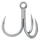 Купить BKK AKET6710 тройной крючок GT Rex  Silver 5/0 7ft.ru в интернет магазине Семь Футов