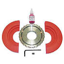 Купить Euromarine SAELAR10035K Канатный резак Серебристый Grey / Red 100 x 35 mm 7ft.ru в интернет магазине Семь Футов