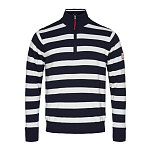 Sea ranch 20-7-232-4005-L Свитер с полумолнией Nathaniel Голубой Dark Navy / Pearl L