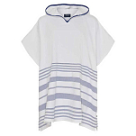 Sea ranch 24-8-122-1018- Пончо Malibu Beach Белая  White / SR Navy