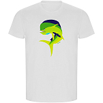 Kruskis CA66900301K030 Футболка с коротким рукавом Jumping Dorado ECO Белая White L