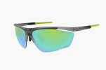 Спортивные очки Demetz Relief L / Matte Grey Crystal / Lime 67-13 Pink Mirror Green Cat.3, relief8242rv67