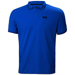 Helly hansen 34068_607-L Поло с короткими рукавами Kos Голубой Deep Fjord L