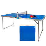 Aktive 52873 Camping Складной стол для пинг-понга Голубой Blue