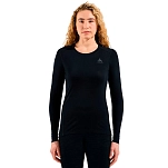 Odlo 111601-15000-m Базовый слой с длинным рукавом Merino 200 Black 30x25x2