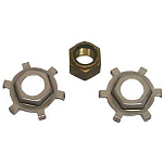 Sierra 47-3701 Honda Mercury PCM Комплект опорных гаек Серебристый