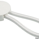 Shock cord loop white 80 mm, 46.091.80