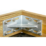 Tiedown engineering 241-26524 Standard Grade Внутренний угол Золотистый