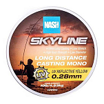 Nash T6042-UNIT Монофиламент Highline 1000 m  UV Yellow 0.350 mm