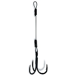 VMC AVM160043-UNIT связанный крючок Stinger 7554W 75 mm Серебристый Black Nickel 4