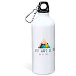 Kruskis MD4049S101C182 Chill And Relax Алюминиевая бутылка 800ml Бесцветный White