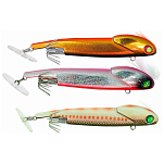 Fiiish STH1101 Power Tail Deep Кальмар 92 Mm 50g Многоцветный Orange Atomic UV
