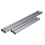 Talamex 85922091 QLX 350 Алюминиевый стрингер Серебристый Grey