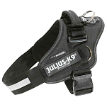 Julius k-9 16222-IDC-P IDC® Power Жгут с боковыми кольцами Серый Black XL-2