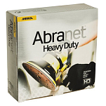 Шлифовальный диск Mirka Abranet Heavy Duty HD65002580 P80 125 мм 19 отверстий 25 шт/уп