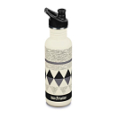 Купить Klean kanteen 1008928 Classic Бутылка из нержавеющей стали 800ml Спорт крышка Бежевый Pepper Ridge 7ft.ru в интернет магазине Семь Футов