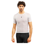 Siroko SRKBLC4CLOUT-2XL-3XL Базовый слой с коротким рукавом Clout Белая White 2XL-3XL