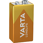 Varta 38494 1 Longlife 9V-Block K 6 LR 61 Аккумуляторы Голубой Blue