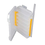 Yamashiro 1652004 Коробка для джиг-приманки кальмара  Clear / Yellow 21 x 13 x 4 cm