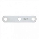 Купить Bep marine 779-LBJ-3-B Соединительная шина Pro-Installer Side-Side на 3 шины Серебристый Silver 7ft.ru в интернет магазине Семь Футов