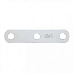 Bep marine 779-LBJ-3-B Соединительная шина Pro-Installer Side-Side на 3 шины Серебристый Silver