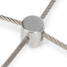 Кройцклемме с закгевиндом А4 / Для проволоки Ø: 3 мм