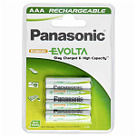 Panasonic P03E/4B AAA Аккумуляторная Evolta 4 единицы Белая White