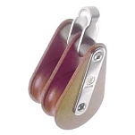 Talamex 65405050 Двухкрюковый блок 50 mm  Red 14 mm
