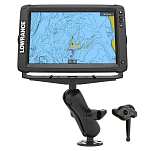 Крепление для эхолотов и картплоттеров RAM MOUNTS с гаечным ключом Hi-Torq  RAM-D-111-KNOB9HU