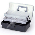 ZunZun 340710 304 Коробка для снастей  Clear / Black 29.4 x 18.7 x 15 cm