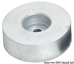 Magnesium stern anode 140x35 mm, 43.210.23