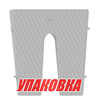 Накладка клин на транец 450x360 мм, серая (упаковка из 4 шт.) CAN-SB VA1054_pkg_4